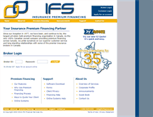 Tablet Screenshot of ifsmembers.com